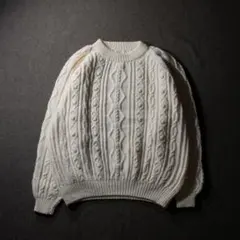 フィッシャーマンニット ニット