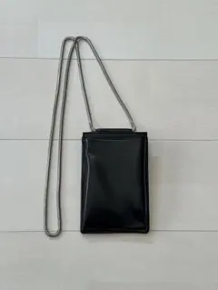 AZULbymoussy スマホショルダーバッグ チェーンウォレットミニ レザー