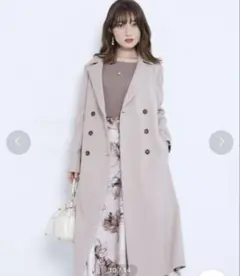 アプワイザーリッシェ バッグボリュームコート 春秋