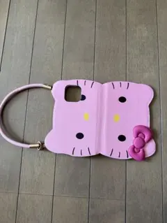 ち*こ様 iPhone13Pro ケース ピンク かわいい ストラップ付き