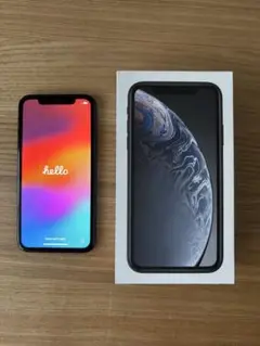 Apple iPhone XR ブラック 128GB 箱付き