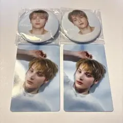 TXT ACT:TOMORROW ヒュニンカイ アプグレ特典トレカ＆缶バッジ