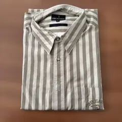 TRUSSARDI ストライプ長袖シャツ