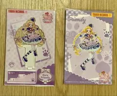 【キュアフレンディ】タワレコカフェ/アクリルスタンド/ポストカード