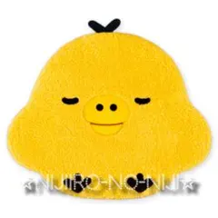 RILAKKUMA リラックマ ビッグダイカットラグ キイロイトリ
