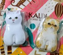 KALDI ミニねこ缶 全2種セット カルディ チョコレート ねこ缶チョコ