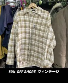 80’s レア物OFF SHOREオフショア　ヴィンテージ