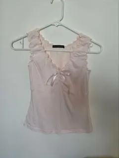 BRANDY MELVILLE ブランディー・メルビル タンクトップ　ピンク