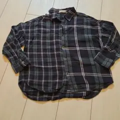 branshes チェック柄長袖シャツ 130サイズ