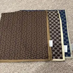 CELINE ロゴパターン シルクハンカチ