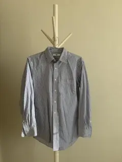 UNIQLO ストライプ 長袖シャツ S
