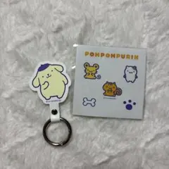 サンリオ ポムポムプリン スマホキーホルダー ステッカーセットのサムネイル