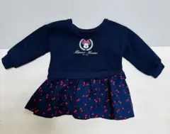 Minnie Mouse ネイビー ワンピース