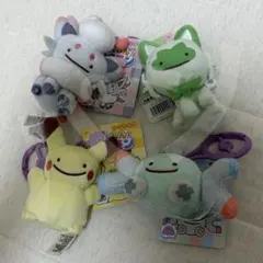 ポケモン へんしん！メタモン カイリュー＆ラプラス ぬいぐるみ