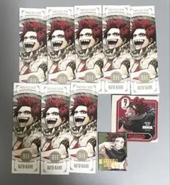 僕のヒーローアカデミア　切島鋭児郎　ジャンプGIGA　ステッカー