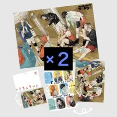 ハイキュー!! ジャンプGIGA　ポストカード　クリアファイル　クリアポスター