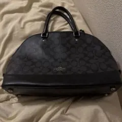 COACH ブラック ショルダーバッグ