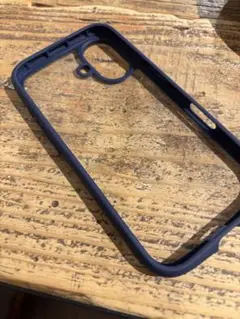 ネイビー バンパーフレーム iPhone16 6.1インチ