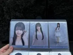 瀬戸口心月　乃木坂46 ペプラムディティール　3種コンプ　生写真