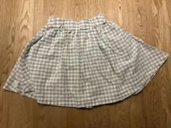 グローバルワーク　キュロット　チェック柄　110cm