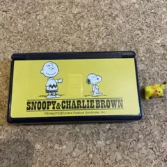 Nintendo DS Lite ネイビー可愛いSNOOPYシール付き動作ok