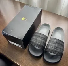 ★値下げ★コラボ★adidas DIME サンダル 黒グレー US11 29cm