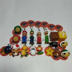 スーパーマリオ　マスコットフィギュア　１８コセット　⑯