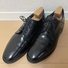 【美品】REGAL GEOX プレーントゥ ブラック 黒 25.5cm W254