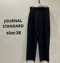 ジャーナルスタンダード パンツ レディース 38 ブラック ナイロン ボトムス