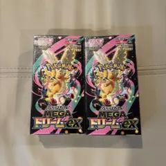 ポケモンカードゲーム MEGA ドリームEX 2BOX シュリンク付き