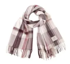 JILLSTUART ジルスチュアート マフラー チェックストール ビターピンク