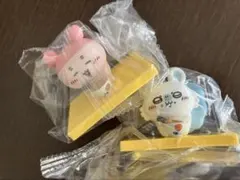 ちいかわ松屋　フィギュア2個セット　モモンガとカニちゃん