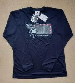【handball junky】ネイビー 長袖シャツ S