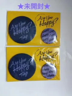 未開封☆嵐 Are You Happy バッチセット 2個セット - メルカリ