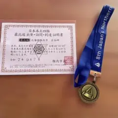2025　第8回 日本最北端稚内平和マラソン 完走記念メダル