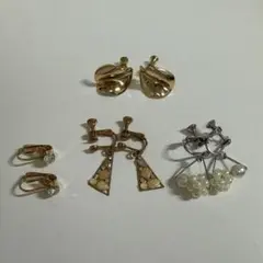 イヤリング 4点セット まとめ売り - メルカリ