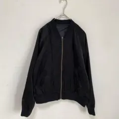 【GREEN LABEL RELAXING】ブルゾン　光沢　MA-1【38】黒