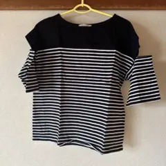 stola. ストライプ 半袖Tシャツのサムネイル