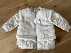 タグ付新品未使用！SLAP SLIP bebe コート　アウター　白　ボア