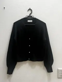 パールボタン カーディガン