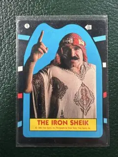 1985 THE IRON SHEIK トレーディングカード