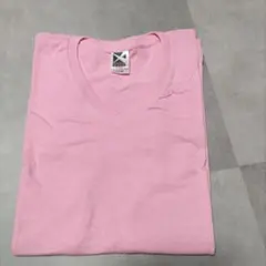 CROSS Vネック Tシャツ ピンクのサムネイル