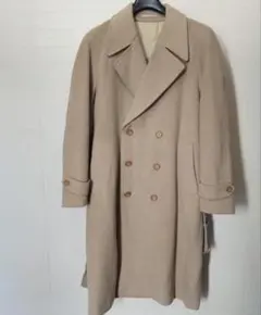 andrebalzac　ウール ダブルブレストコート ライトベージュ