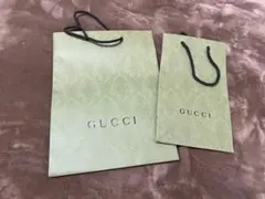 GUCCI紙袋　2点セット