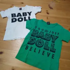 BABY DOLL Tシャツ 2枚セット