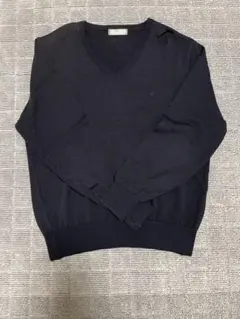 須磨学園指定　長袖カーディガン　ネイビー　L L