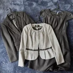 ジャケット２点とドレスのセット フォーマル　入学式卒園式に♪9号