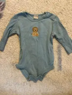 petit main 水色ロンパース 70サイズ