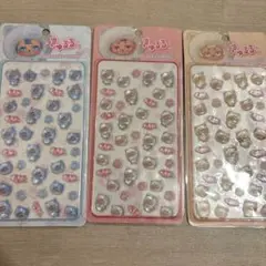 きゅるる　ぷくぷくキャンディ シール 3種類セット