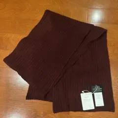 UNITED ARROWS カシミヤ100% マフラー バーガンディ